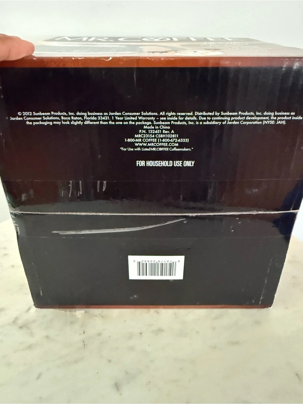 Mr. Coffee 12 Cup Glass Replacement Coffee Carafe, Genuine NEW IN BOX!